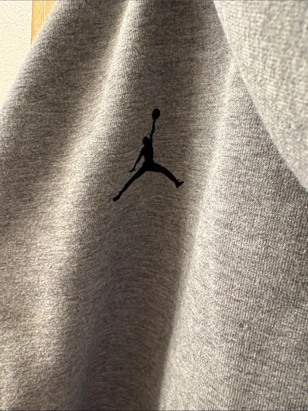 Jordan Grey Hooded Pullover Sweatshirt